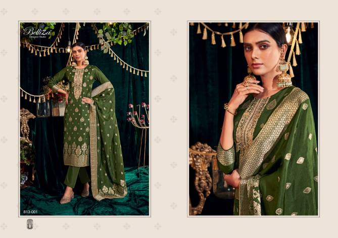 Rang Veda By Belliza Printed Designer Dress Material Catalog
